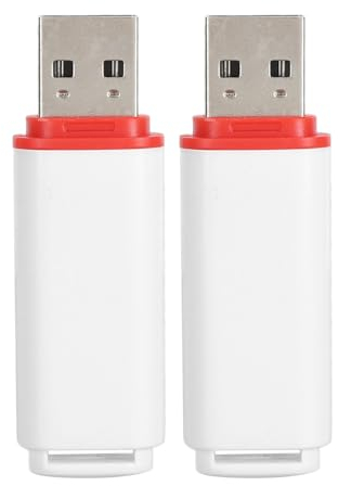 SteamVR USB-Dongle-Empfänger für Valve Index Controller, VR USB-Dongle-Empfänger für HTC Vive Tracker Aktivitätsempfang, Plug-and-Play, mit USB-Verlängerungskabel, 2 Stück (White)