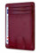 O³ Porte Carte identité française, Portefeuille Carte bancaire Anti piratage, en Cuir | Blocage RFID | Anti fraude, Anti piratage | Élégant et Minimaliste (Fuchsia S)