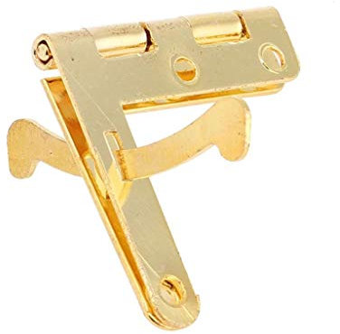 H 50Pcs 90° Angle Support Small Box Hinges Hinge for Jewelry Wine Case Watch Wooden Lid Rubber Wedge Door Stopper