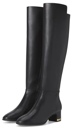 Michael Kors Donna June Flex Boots Moda, nero, 35.5 EU