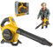 Yaoliucp Kids Leaf Blower That Really Works Realistic Child-Friendly Kid Leaf Blower with Handle Battery Powered Educational Pretend Play Toy Leaf Blower for Home, Preschool, Kids Leaf Blower
