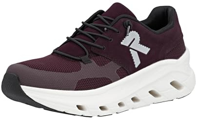 Rieker Plateau Sneaker schwarz