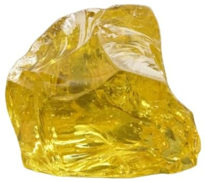 Glassteine Deko aus Recyceltem Glas - Gelb - 10kg - Glasnuggets Groß 10-20 cm - Dekosteine für Vasen und Blumentöpfe - Terrarium & Aquarium Steine - Gartensteine für Innen & Außen (Gelb, 10kg)