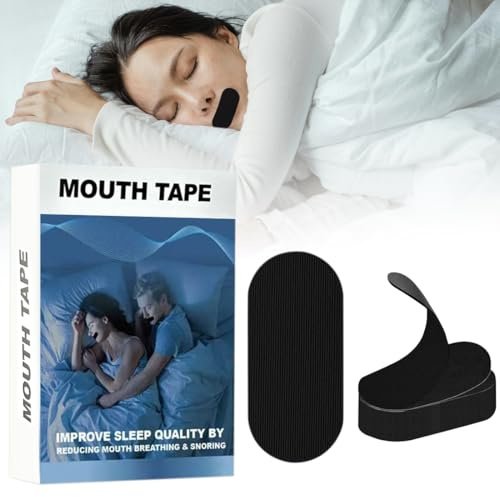 BOPRKTM 30 Stück Mundpflaster Schlafen Mundpflaster Gegen Schnarchen Mouth Tape for Sleeping Schnarchstopper Verbessert Schlaf und Atmung, für Männer und Frauen Geeignet