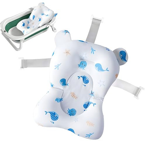 Babys Badekissen,Baby Badewannensitz,Einsatz Babywanne Badewanneneinsatz,Säuglings Neugeborene Badewannensitz,Babybadewanne Badesitz,Baby Badewanne
