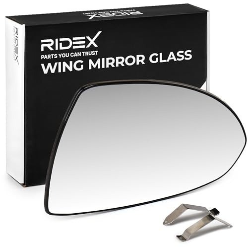 RIDEX 1914M0084 Spiegelglas Glas Aussenspiegel konvex rechts Kompatibel mit OPEL Corsa D Schrägheck S07, VAUXHALL Corsa Mk III D Schrägheck S07