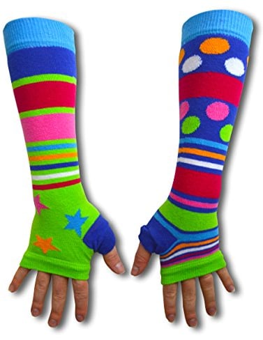 United Oddsocks Armwarmers The Green and Starry ones