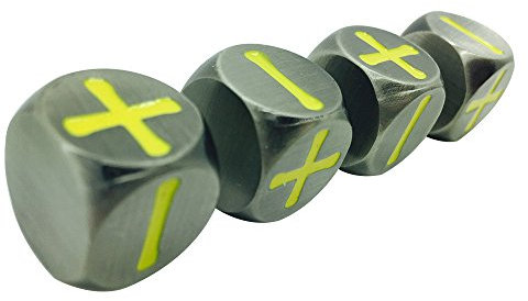 Norse Foundry Offizielle Fate & Fudge Systems Amboss-Würfel 4 Stück Offizielles Lizenzprodukt