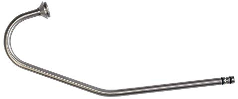 Edelstahlauslaufrohr, VA gebürstet, M22x1 Gewinde | für Verwirbeler ggeignet | ca. 280mm lang | kompatibel zu AquaAvanti, WatPass, Mercuro, Sanuno von Carbonit und Alvito Auftischgeräten