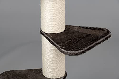 RHRQUALITY Replacement Bed for Scratching Posts 55 x 55 cm Cat Scratching Post Part Large Cats Stable (Taupe)