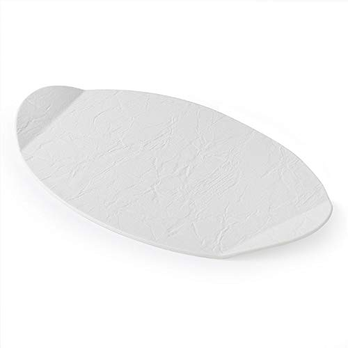 Hervit Vassoio Porcellana Ovale Lava 48X30Cm
