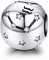 LaMenars Damen 12 Konstellationen Sternzeichen Stern Bead Charms 925 Sterling Silber Anhänger für Pandora, Chamilia & European Charm Armbänder & Halsketten (der Wassermann: 1.20-2.18)