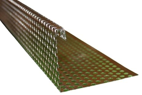 Kiesfangleiste Alu 0,8 mm stark 2 m lang Kiesleiste Zuschnitt 18 cm