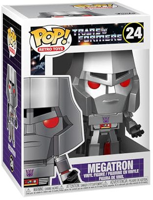 Funko POP! Vinyl: Transformers-Megatron Retro - Collectable Vinyl Figure - Gift Idea - Official Merchandise - Toys for Kids & Adults - TV Fans - Model Figure for Collectors and Display
