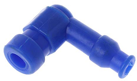 qiuxiaoaa Cappuccio Candela ad Alte Prestazioni per 50C 110Cc 125Cc 140Cc 150Cc 160Cc Dirt Pit Bike ATV Quad Buggy Scooter Moto Motocicletta Motocicletta Cappuccio Candela Blu