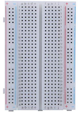Placa de pruebas, soporte de placa de pruebas Placa de circuito de 400 agujeros Placa de pruebas sin soldadura, para circuito electrónico de montaje de circuito electrónico