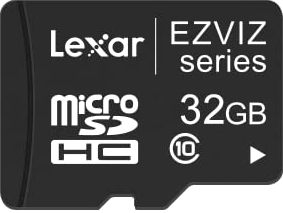 EZVIZ 32Go Carte SD, SDHC Carte Mémoire, Carte Micro SD allant jusqu'à 90MB/s, Class 10, UHS-I