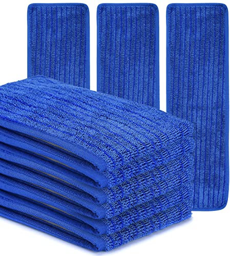 Matthew Mikrofaser-Wischmopp-Ersatz-Pads für feuchte, trockene, wiederverwendbare Mops, Boden, Zuhause, kommerzielle Reinigung, Nachfüllpackungen, maschinenwaschbar, kompatibel mit Bona-Mopp und jedem