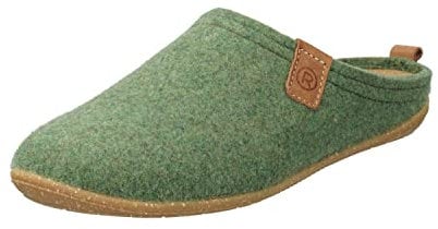 Rohde Damen Pantoffeln Hausschuhe Tivoli-D 6860, Größe:37 EU, Farbe:Grün