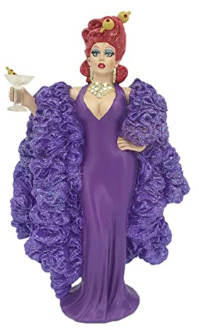 December Diamonds What a Drag Anita Martini Ornament Figurine Drag Queen