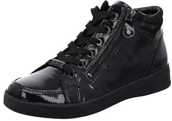 ARA Damen Rom Mid-Cut Sneaker, SCHWARZ, 38.5 EU