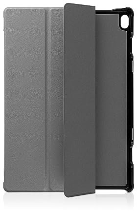 Smarte Hülle mit weichem Inlay für das 10.3 Lenovo Tab M10 2019 (1. Generation) in GRAU [passend für Modell TB-X505F, TB-X505L, TB-X605F, TB-X605L]