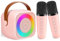 Toys - Máquina de micrófono de karaoke para niños, regalos de cumpleaños de Navidad de 4 a 12 años para niñas, juguetes de karaoke, regalos para niñas de 4, 5, 6, 7, 8, 9, 10, 12 años