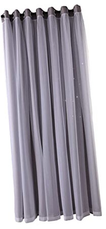 AOKWAWALIY 1Stk Fenstervorhänge Vorhang verdunklungsrollos verdunkelungs vorhänge Curtains for Bedroom gardinen einfädelhilfe übergardine gardinen modern verdunklungsgardinen schmücken