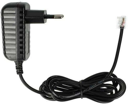 vhbw 1x Netzteil kompatibel mit Telekom Sinus CA 33 Festnetz-Telefon, Haustelefon - 140 cm