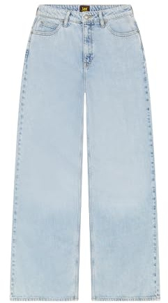 Lee Stella A Line Women's Jeans, High Waist, Wide Leg Fit, Wide Leg, Calm Waters, 30W x 31L