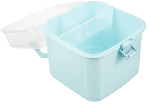 ORFOFE 1Stk Erste-Hilfe-Box Aufbewahrungsbox Aufbewahrungsbehälter Medikamentenfall Notfallapotheke Mini erste-hilfe-set kit Pillendose für den Haushalt Pillen-Organizer Plastik