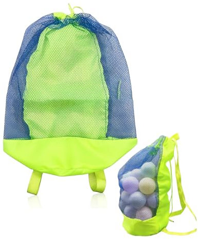 Strandspielzeug Tasche, Wasserspielzeug Rucksack Beutel Mesh Beach Bag Strandtasche Kinder groß Faltbare Strandspielzeug Tasche, Sandspielzeug Netztasche Strandtasche Für Familie Urlaub kleinkind