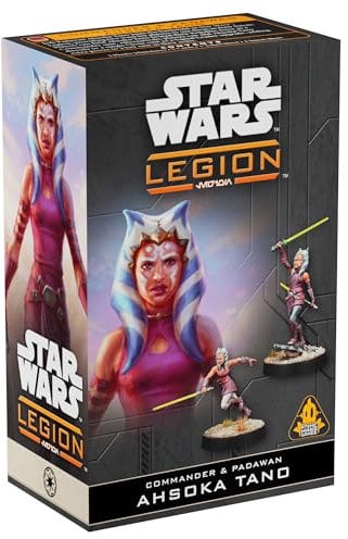 Atomic Mass Games, Star Wars: Legion - Commander & Padawan Ahsoka Tano (Jedi-Padawan Ahsoka Tano), Erweiterung, Tabletop, 2 Spieler, ab 14+ Jahren, 120-180 Minuten, Deutsch, Mehrsprachig