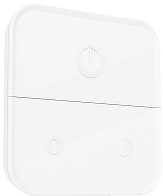 Eglo Interruptor de luz Connect.z para luces hogar inteligente, pared ZigBee, inalámbrico atenuar y ajustar la temperatura color, soporte magnético