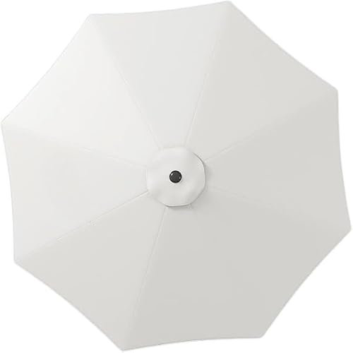 Telo per ombrellone da Giardino Bianco 3x3 mt