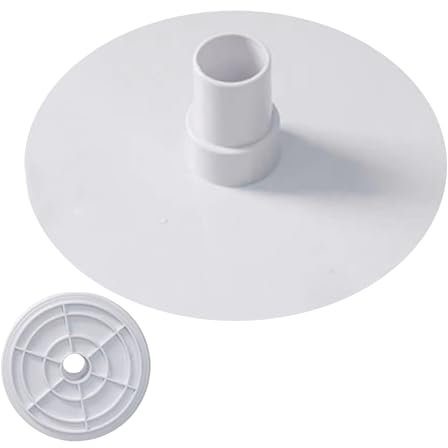 Absaugplatte für Skimmer – Vakuumadapter für Skim Vac | Reinigungswerkzeug, Installation ist ein Poolzubehör, wesentlicher Ersatz für Familien- und Privatbecken im Garten