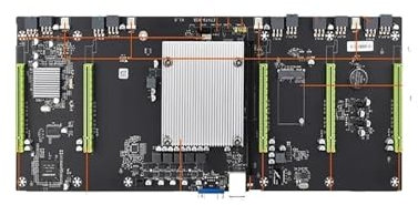 ETH79-X5B BTC Mining-Motherboard mit E5 2620 CPU + 5X Stromkabel