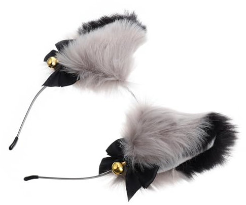 LOLIPPYY Ohr Haarband aus Plüsch Cosplay Haarreif für Kinder und Erwachsene Party Haarzubehör Weich und Bequem Accessoire für Feiern und Kostüme