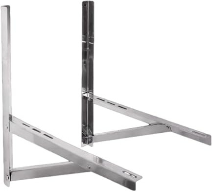 Bexdug Support Pour Climatiseur - Support Pour Climatiseur Split Extérieur,Accessoires Multifonctionnels Pliables En Acier Inoxydable Pour L'Unité Split Murale Extérieure Sans Conduit