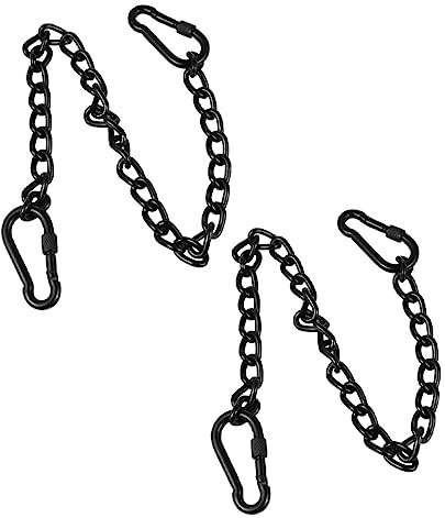 HYTROVE Edelstahl Hängemattenkette 66cm 2 Stück Outdoor Hängesessel Kette Wetterbeständig Rostfrei Belastbar Für Garten Schaukel Und Pflanzgefäße