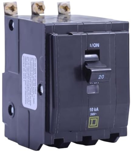 Square D - Disjoncteur Tripolaire QO320CP QO 20 A,