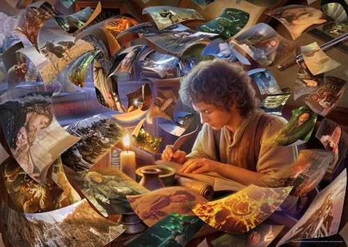 Ravensburger Lord of the Rings 1000-Piece Jigsaw Puzzle – Epic Middle-earth Puzzle for Adults & Fans, Challenging and Detailed Collectible Puzzle