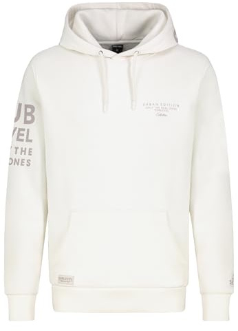 Sublevel Herren Hoodie | Baumwolle | Normal Fit | ohne Kragen | Langarm | Einfarbig | atmungsaktiv | Pull On | Casual-Style | ideal für Urlaub