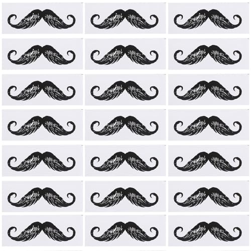 50pcs Disposable Depilation Stickers for Mustache Beard Nose Hair | Black Pp Decals, Eyebrow and Nose Use, On-the-go Travel Pack for Beginners