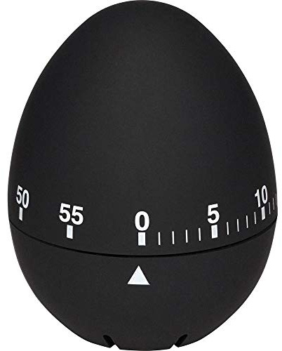 TFA Dostmann Eieruhr Küchentimer 38.1032 (Schwarz)
