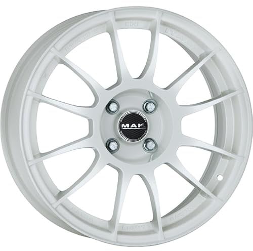1 CERCHIO IN LEGA MAK XLR 7X17 4X100 ET35 C.B.72 GLOSS WHITE