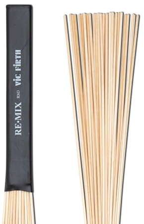 Vic FIrth - RE-MIX Drum Brushes - Birch Dowels - Mid-Range