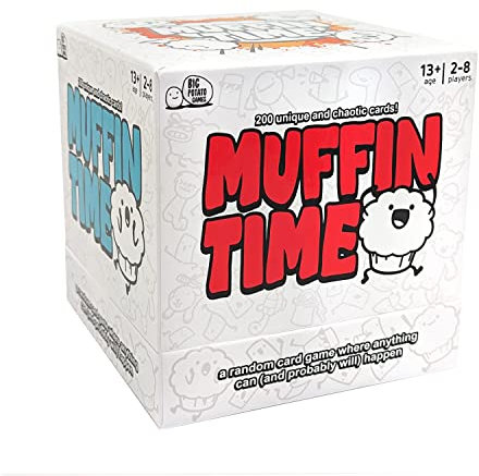 Big Potato Muffin Time: A Very Random Card Game | Includes Expansion Packs