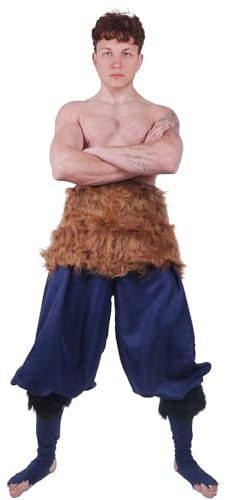 CoolChange Cosplay Kostüm von Inosuke Hashibira für D. Slayer Fans | Größe: S