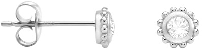 SOFIA MILANI - Damen Ohrringe 925 Silber - mit Zirkonia Steinen - Blumen Ohrstecker